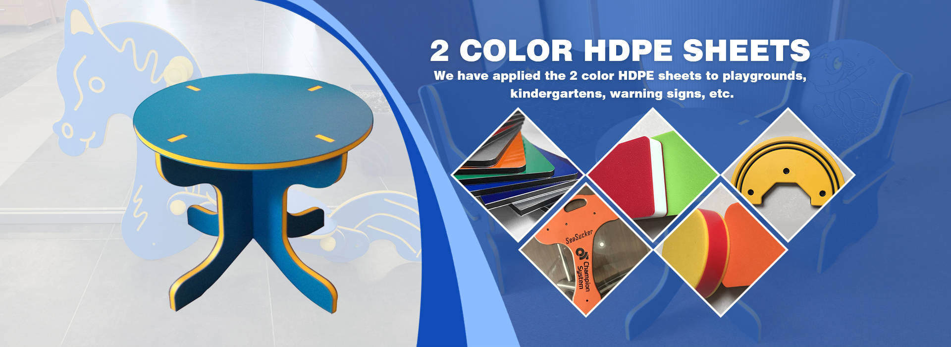2 color hdpe